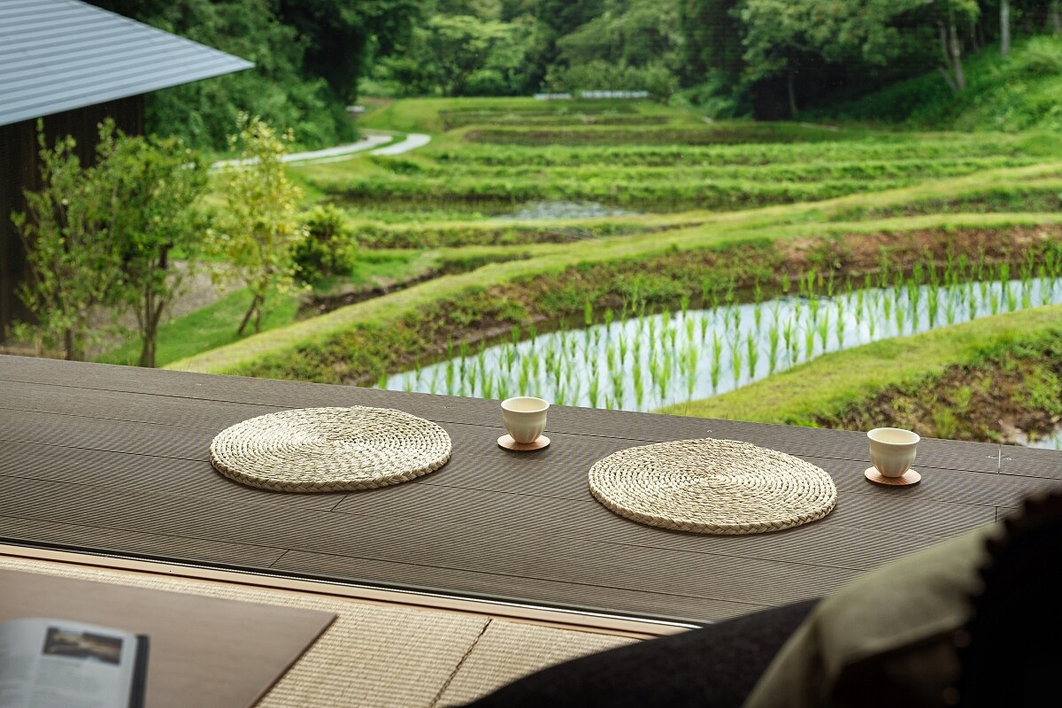 「棚田離」獨立客房緣側。