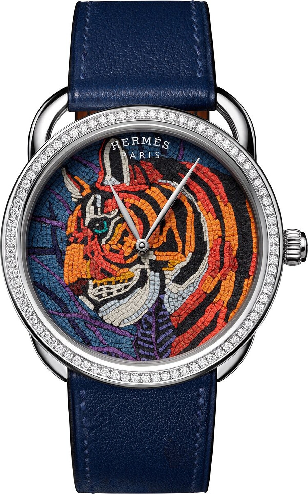 愛馬仕 皮革馬賽克 腕錶面盤