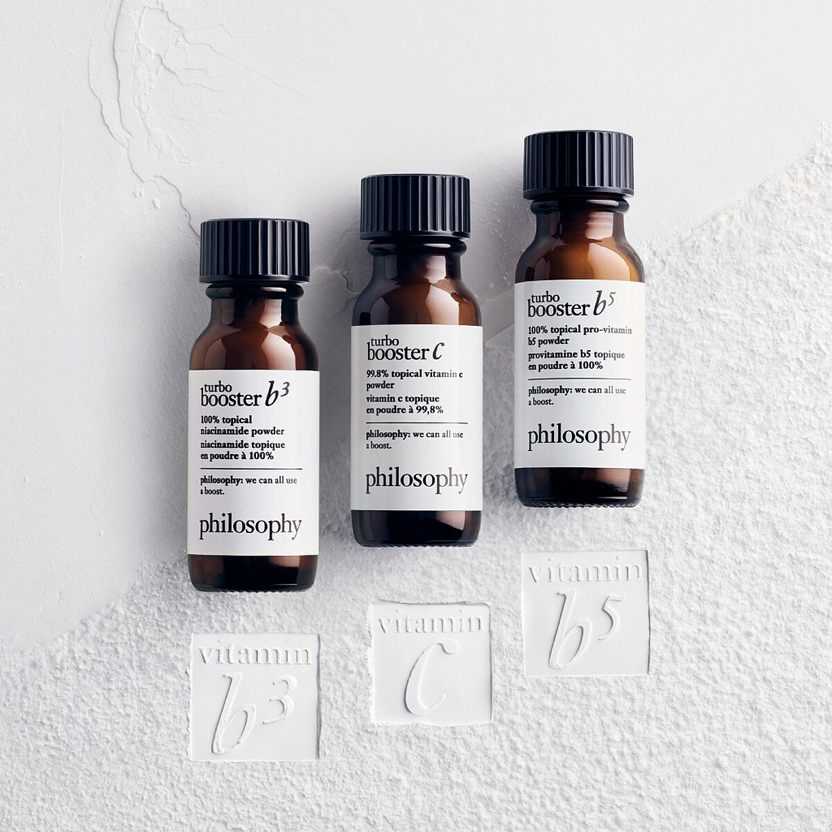 Philosophy肌膚哲理速效維生素系列。