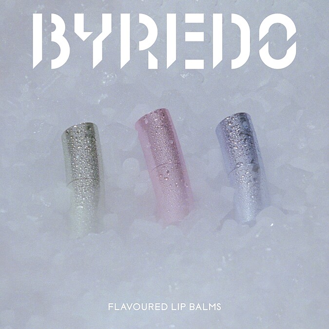 BYREDO 2022限量護唇膏系列情境圖。