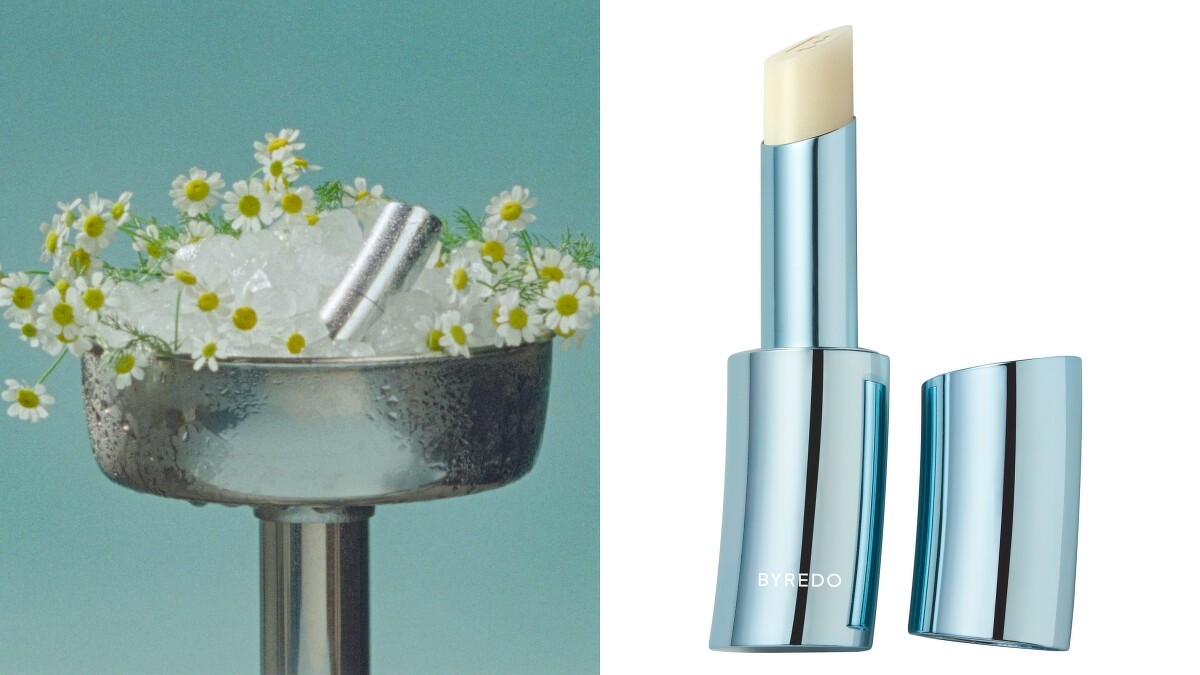 BYREDO 2022限量護唇膏-洋甘菊情境圖。