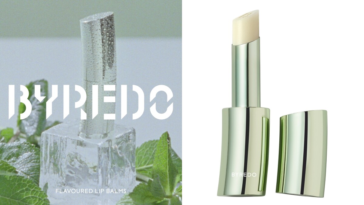 BYREDO 2022限量護唇膏-摩洛哥茶情境圖。