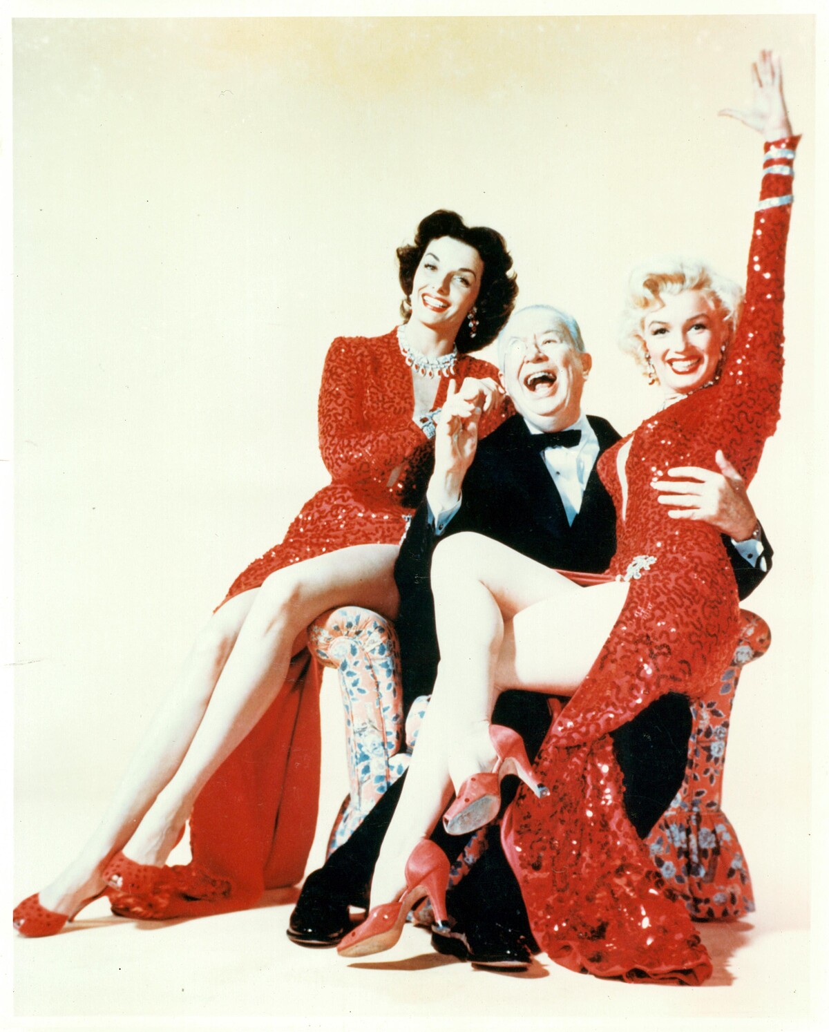 瑪麗蓮夢露Marilyn Monroe在電影《Gentlemen Prefer Blondes 紳士愛美人》的劇照