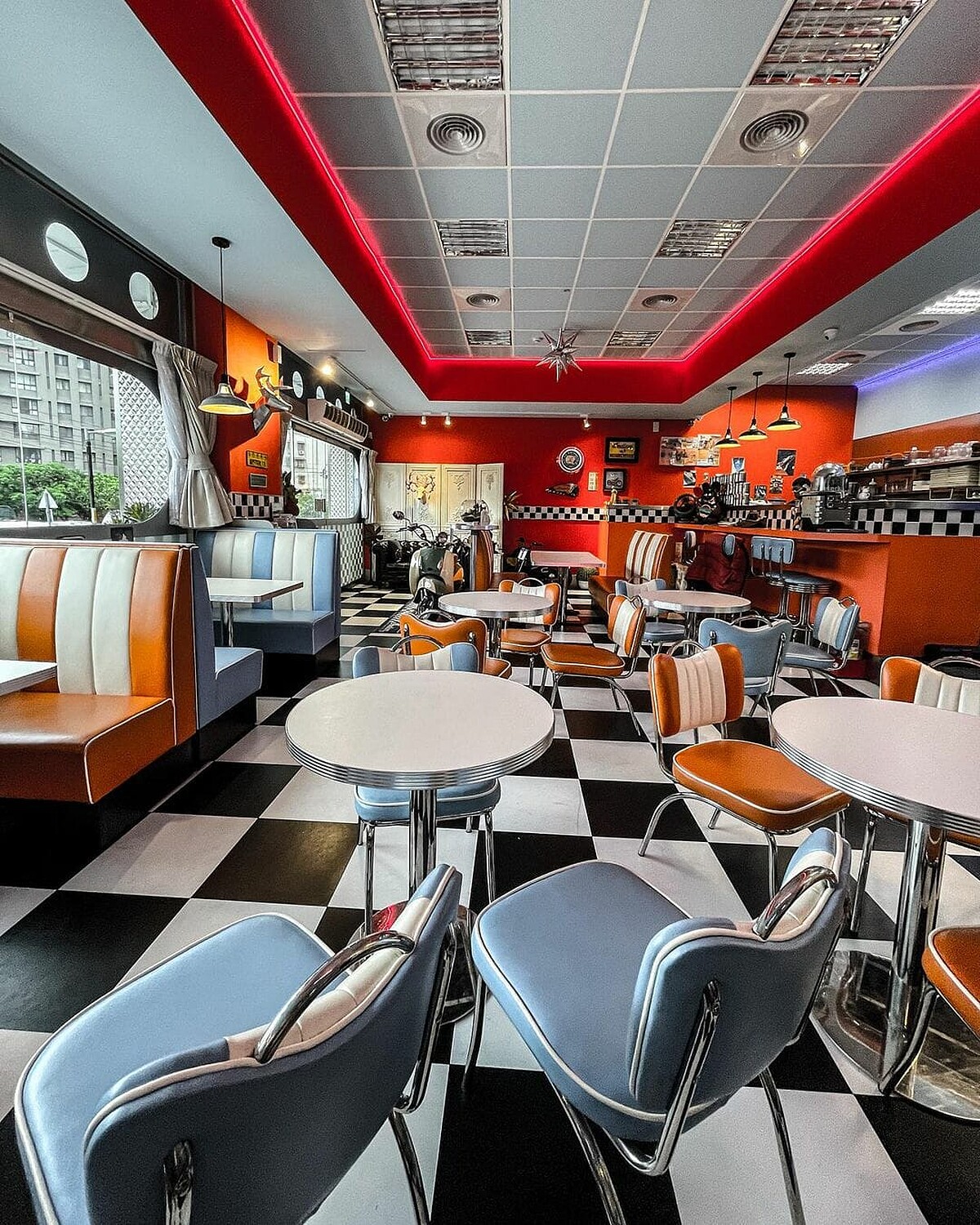 Carson Retro Diner卡森復古美式餐廳(圖片來源／IG@chiuchiu1218)