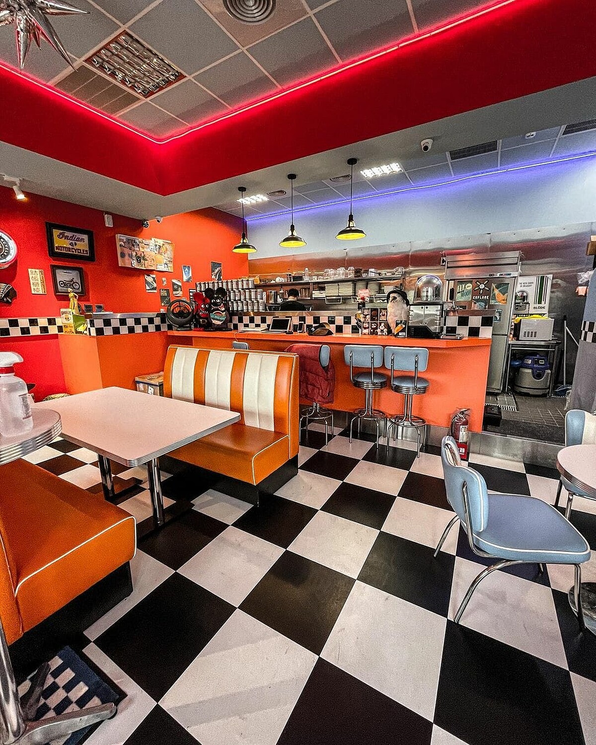 Carson Retro Diner卡森復古美式餐廳(圖片來源／IG@chiuchiu1218)