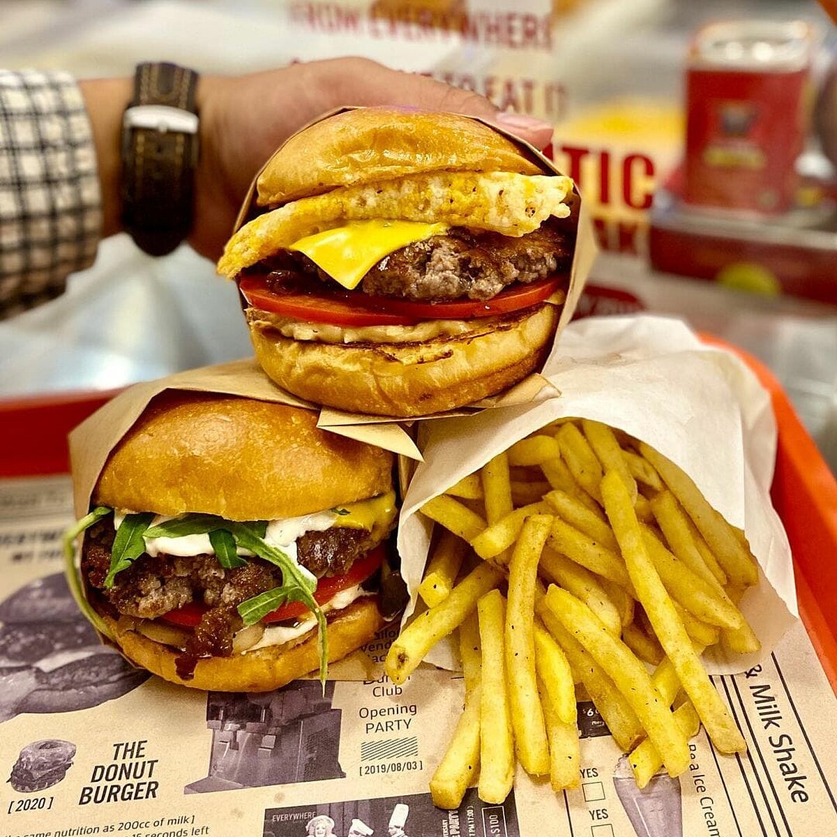 Everywhere burger club漢堡俱樂部(圖片來源/@peilan_food_travel)