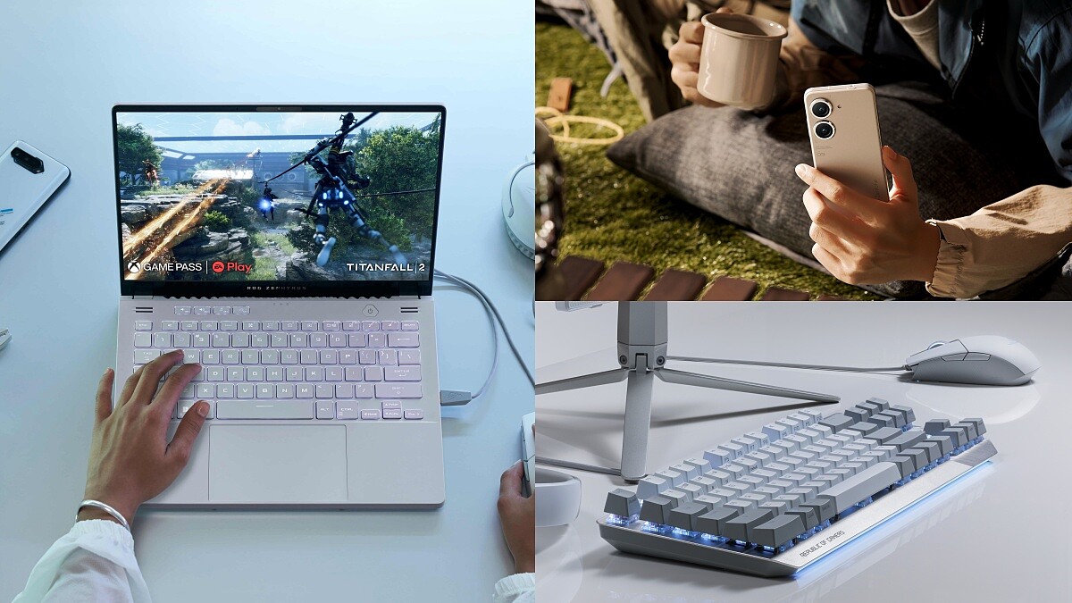 電玩女孩夢幻禮物清單！盤點「月光白」3C，會告白的筆電、髮絲紋鍵盤好心動