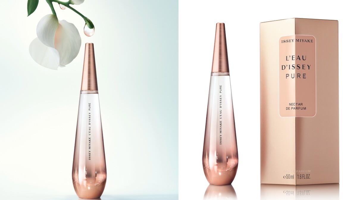 三宅一生Issey Miyake 2018年推出一生之水昇華淡香精L'eau D&rsquo;issey Pure Nectar de Parfum。