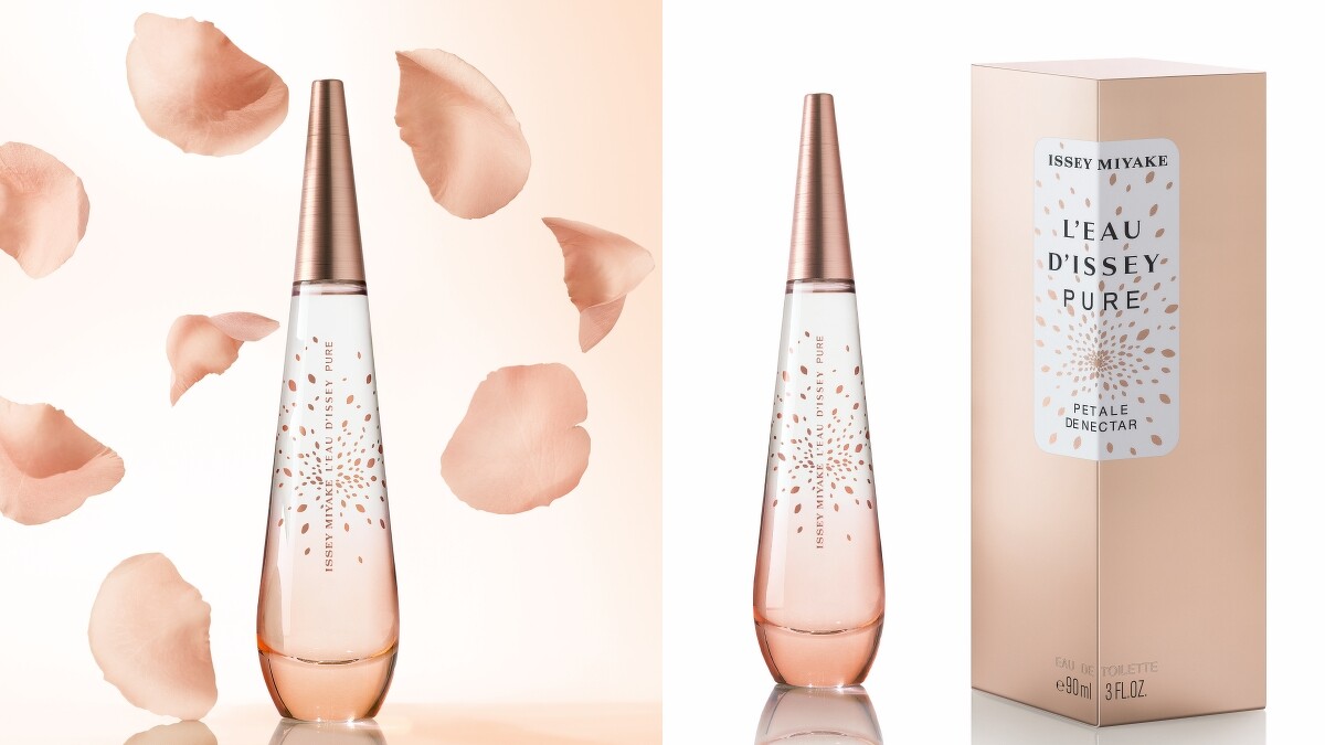 三宅一生Issey Miyake 2019年推出一生之水綻放淡香水L'eau D&rsquo;issey Pure P&eacute;tale de Nectar。