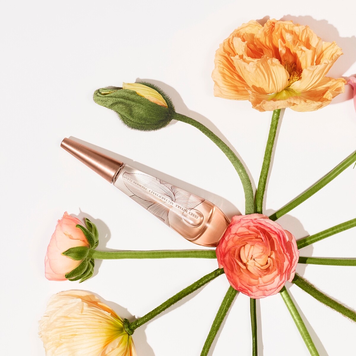 三宅一生ISSEY MIYAKE一生之水初蜜淡香精靈感來源情境圖。