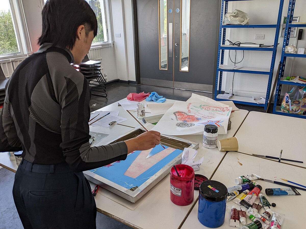 學生創作紀錄1。