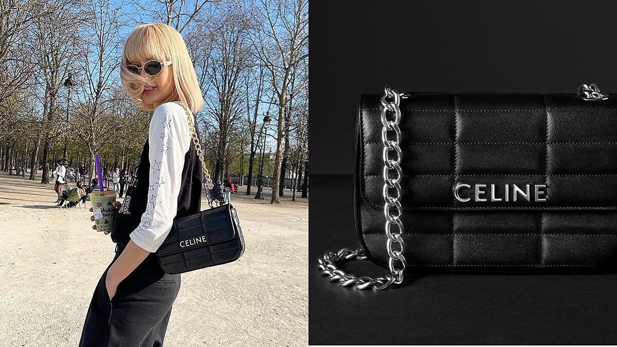 【包你入坑5原因】CELINE最新爆款Matelassé鍊條肩背包,Lisa就背超多次