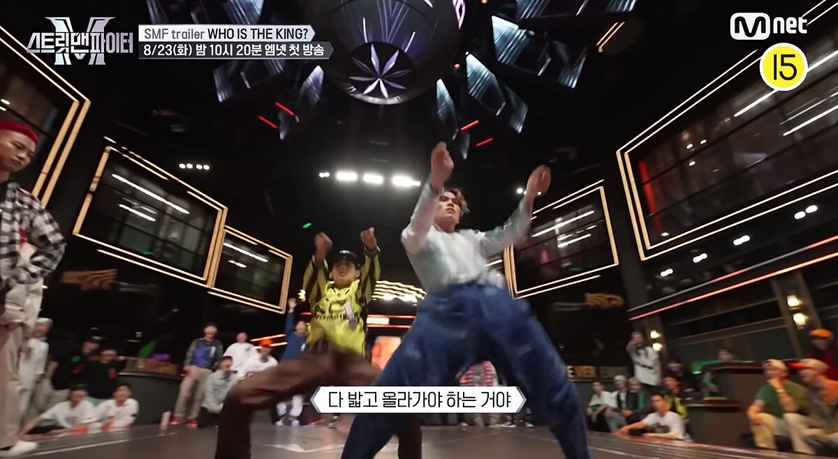 參賽者使出渾身解數