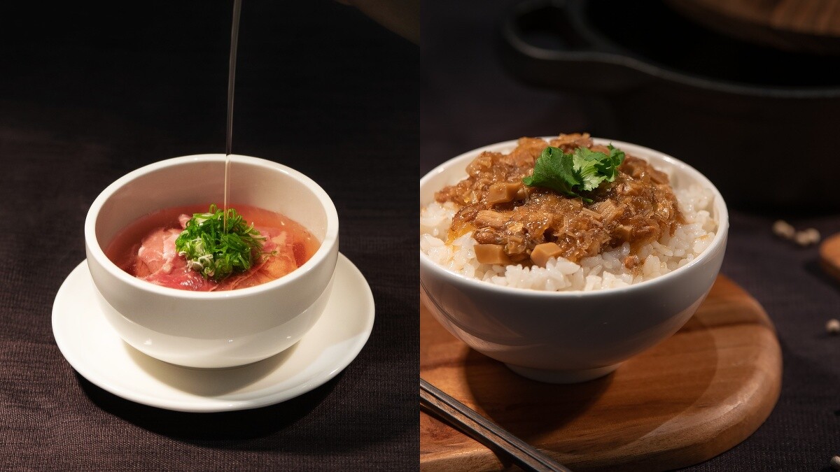 「噶瑪蘭威士忌牛肉湯」、「虱目魚肉燥」