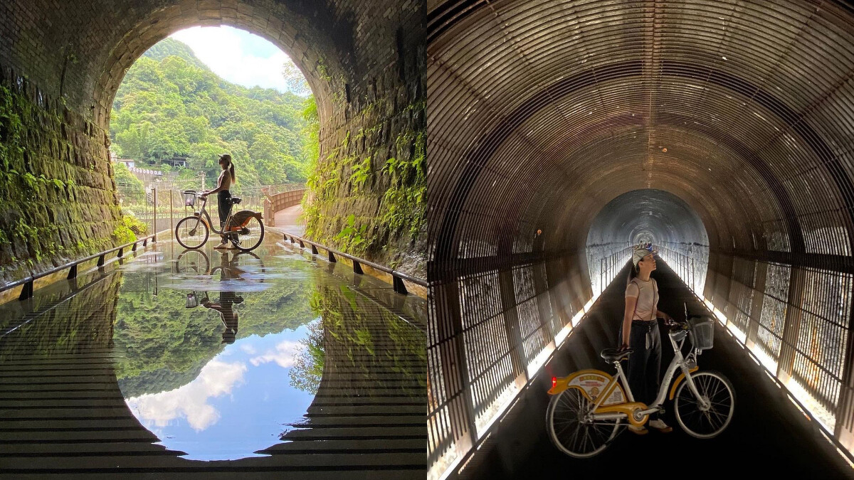 新北景點：三貂嶺隧道自行車道，Photo／IG @superfish_life 授權提供
