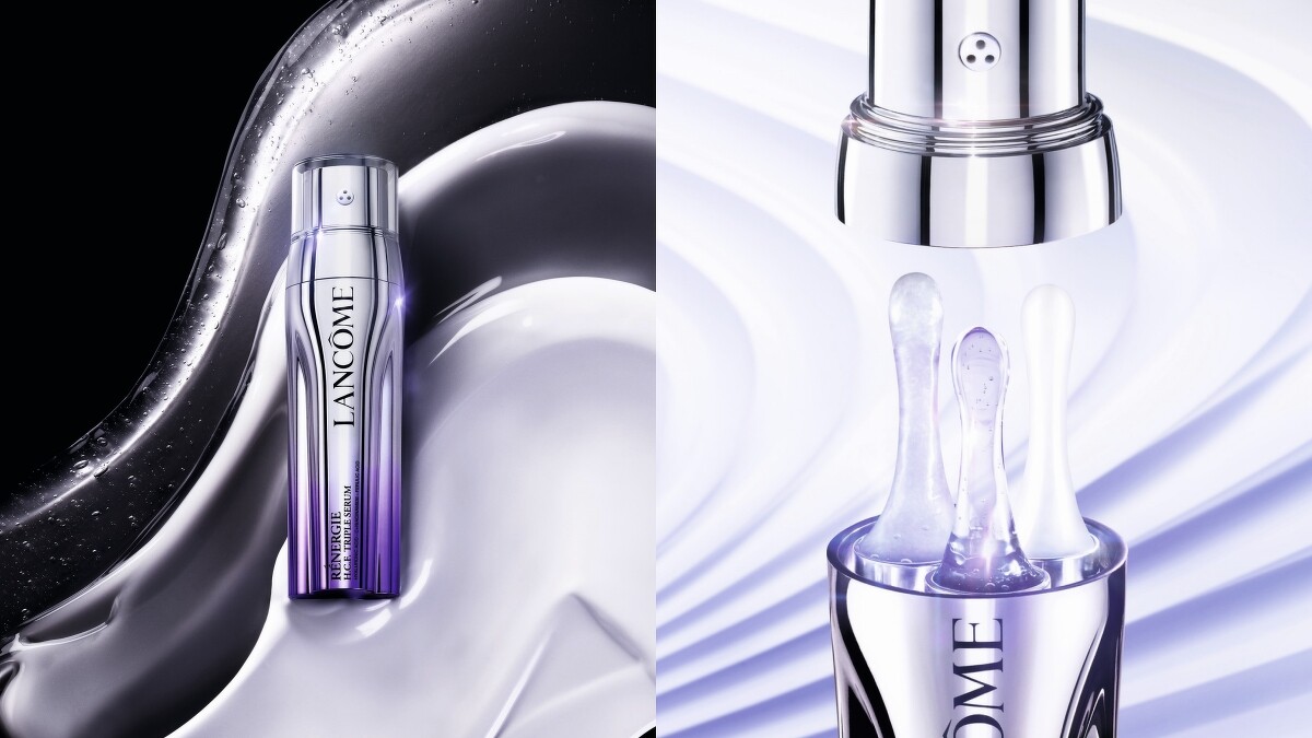 蘭蔻超緊顏抗痕亮采三效精華情境圖。