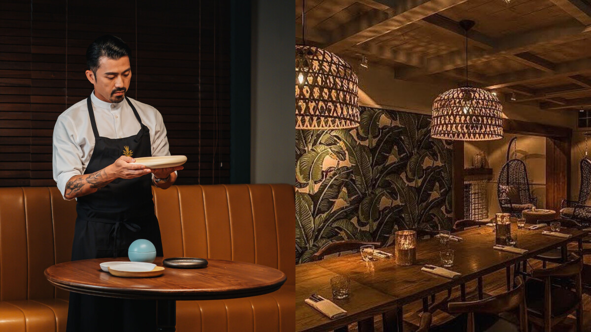 主廚林明健Chef Kin與LONGTAIL餐廳空間。