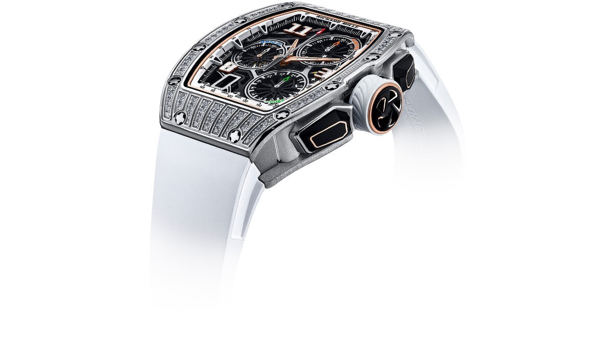 RICHARD MILLE RM 72-01 Lifestyle自製機芯計時白金鑽錶明亮式切割款