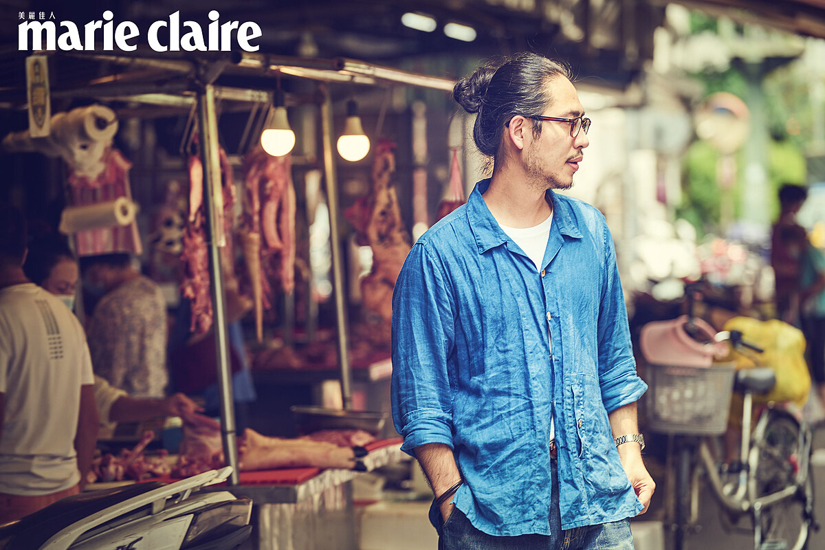 古早味店家的單純樸實，是最吸引他的地方。（攝影／蔡孝如）