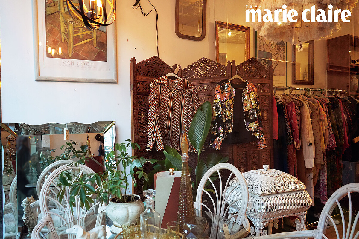 Otto&rsquo;s Vintage有老家具、家飾與古著。（攝影／E.L. Photo）