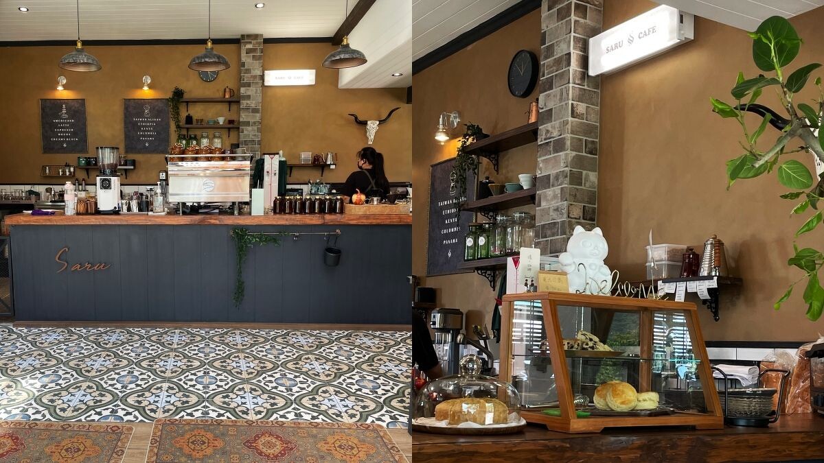 金山猿咖啡吧檯&點餐處