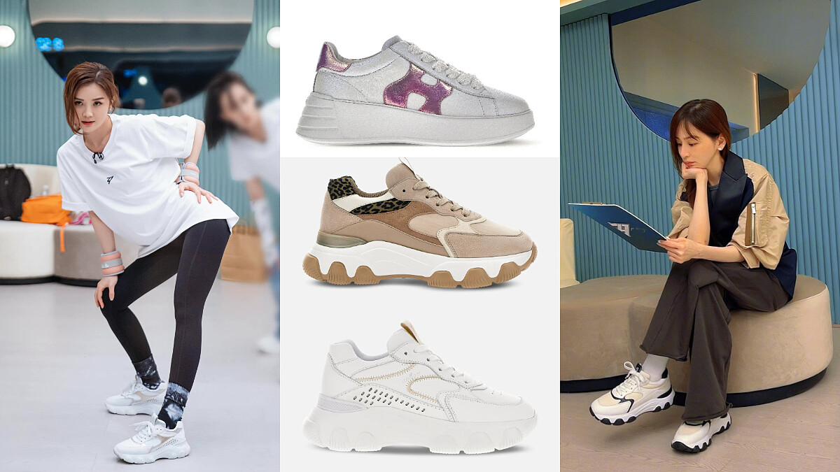 《乘風破浪的姐姐》王心凌與蔡卓妍選用 HOGAN 鞋款 HYPERACTIVE「貓爪鞋」打造優雅氣質