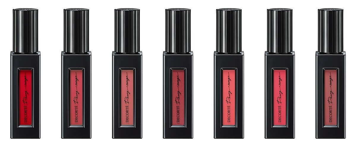 黛珂同名訂製持色唇釉(光澤型，共7色)，NT1,100