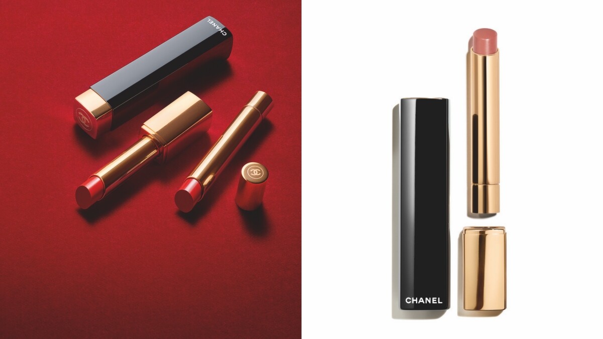 香奈兒超炫耀精萃唇膏(共20色)2g，NT1,780、膏蕊芯(共20色)2g，NT1,300