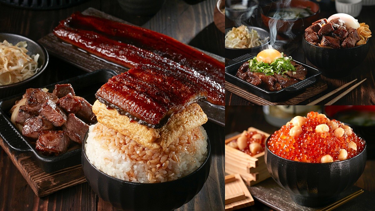 開丼新菜單「鐵板Ｘ燒肉丼雙主餐」開賣！加碼推2.5cm厚玉子燒鰻