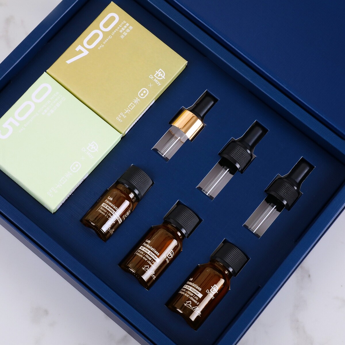 Dr. May美博士 x 茶日子聯名禮盒原價NT2,980，新品優惠價NT1,680。