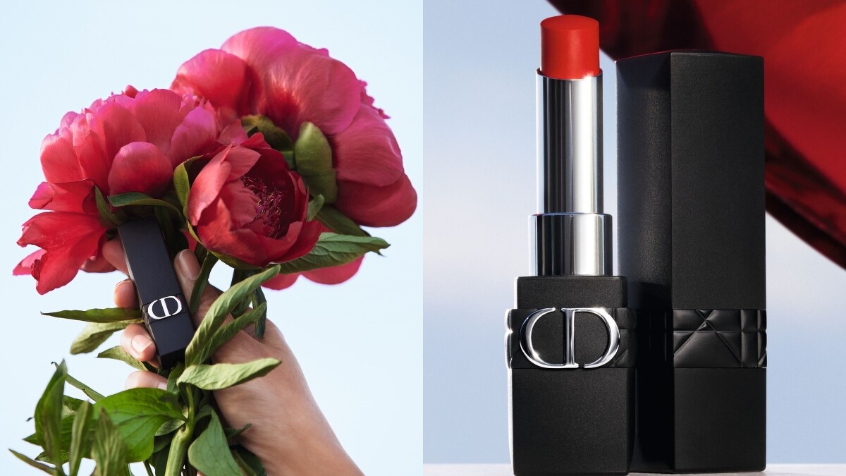 DIOR 迪奧超完美持久唇膏。