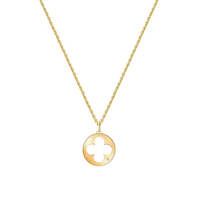 Empreinte 黃金鏤空花形墜飾項鍊 $369,000