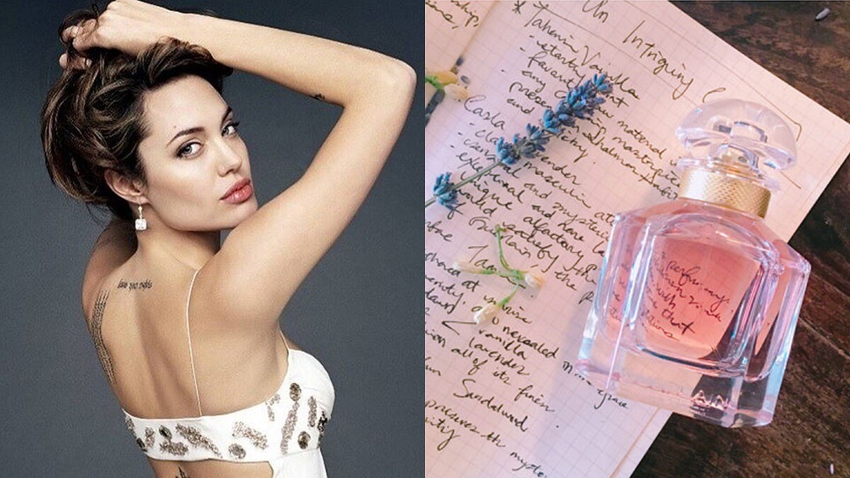 安潔莉娜裘莉首度代言！嬌蘭「我的印記淡香精」深刻絕美曝光