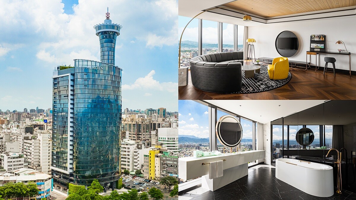 台中李方艾美酒店開幕！步行火車站3分鐘、擁高空泳池，絕美房間搶先看