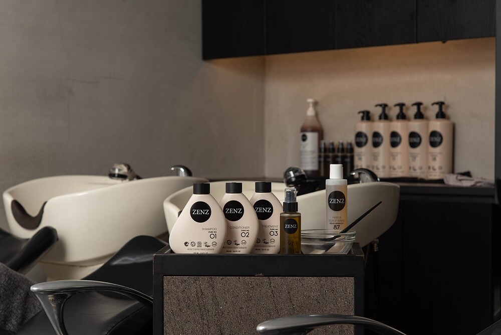 ZENZ深層秀髮護理體驗產品圖照。