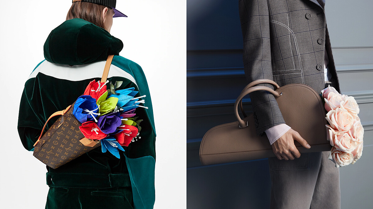 我是花美男！LV、Dior推出精品花束袋，買花也講求生活儀式感