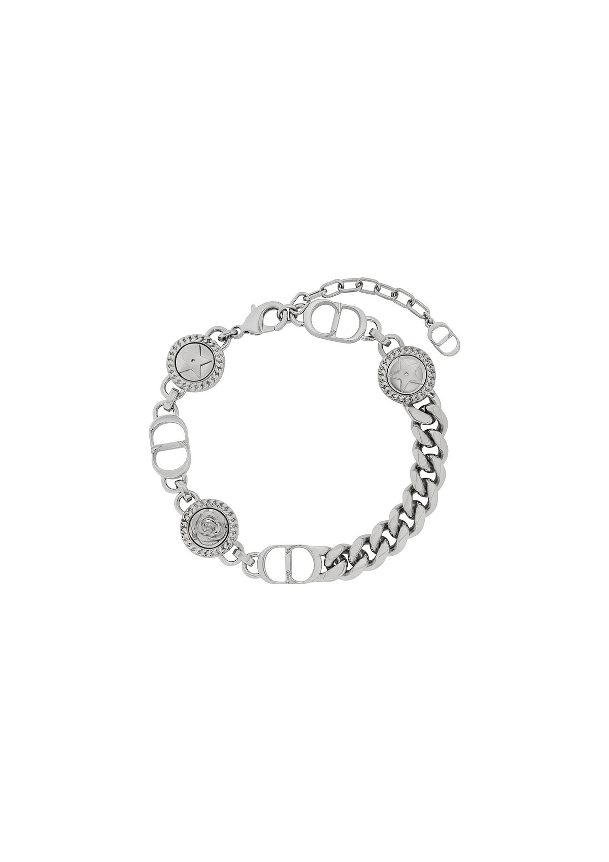 CD Icon CD Star 銀色手鍊，NT$19,000