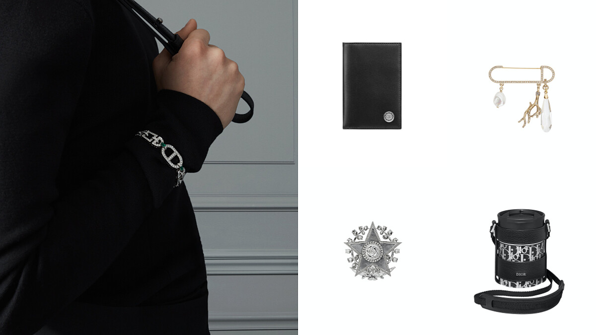 Dior 2022秋冬到男裝區挖寶：大容量卡夾、珍珠別針…2萬元左右推薦單品