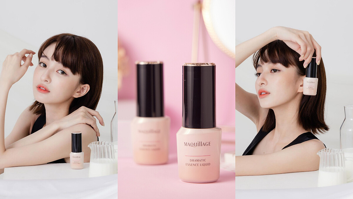 爆熱爆汗戴口罩都不怕! 底妝界黑馬高材生 ！日本銷售排行大贏家：「牛奶粉底」夢幻妝前乳+定格噴霧EX，一日妝感13小時實測超震驚！