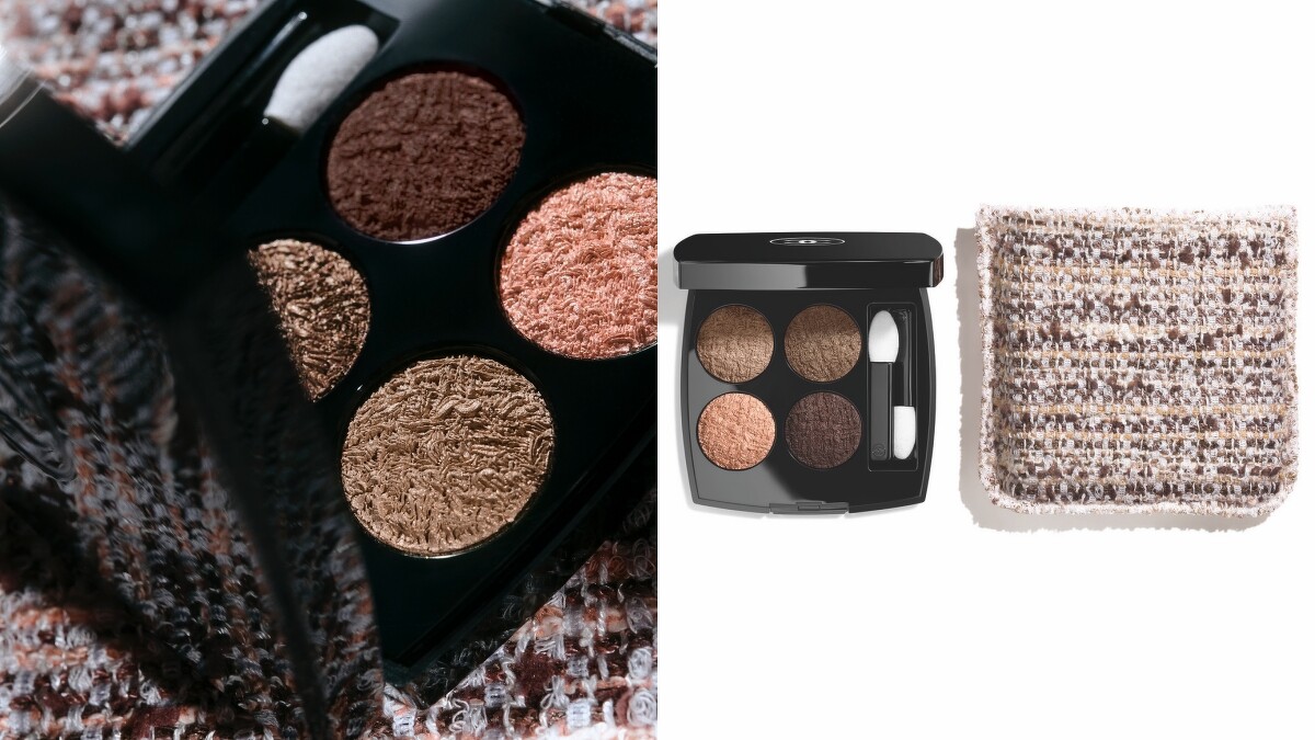 香奈兒斜紋軟呢四色眼影(#04大地)，NT3,210