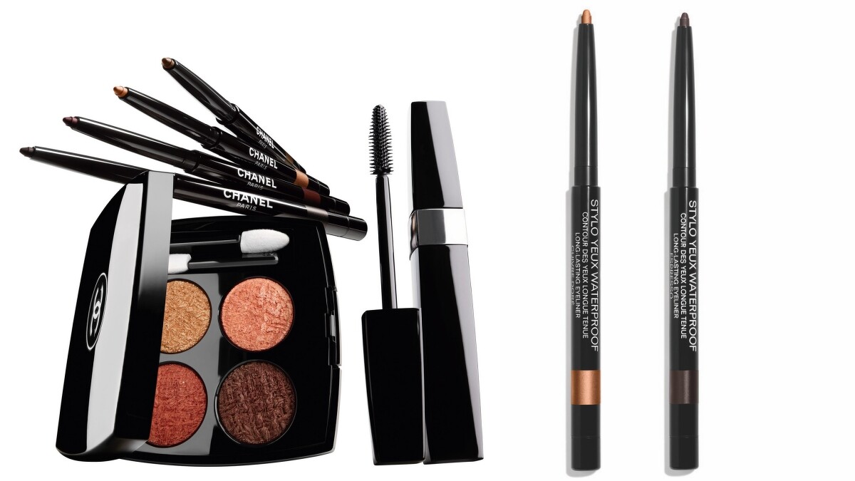 香奈兒絲柔恆采眼線筆(#52古銅金、#58木漿黑)，NT950