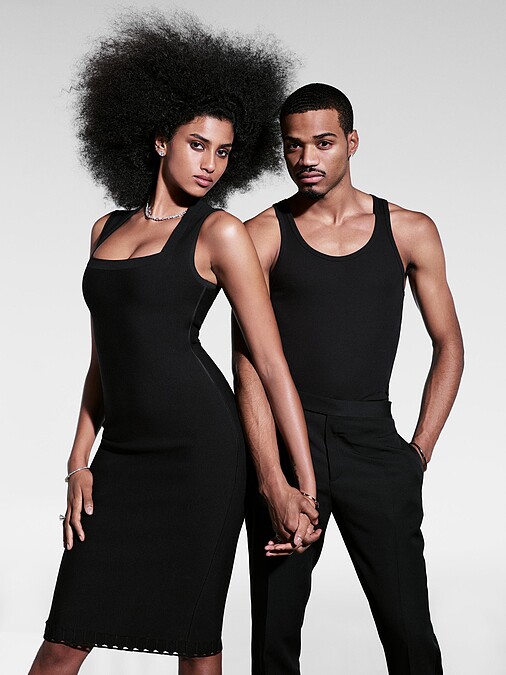 超模Imaan Hammam及美國滑板選手Tyshawn Jones 完美演繹TIFFANY LOCK系列_形象廣告