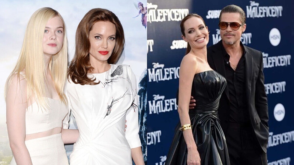 紅毯直擊！黑魔女安潔莉娜裘莉、布萊德彼特一同走紅毯