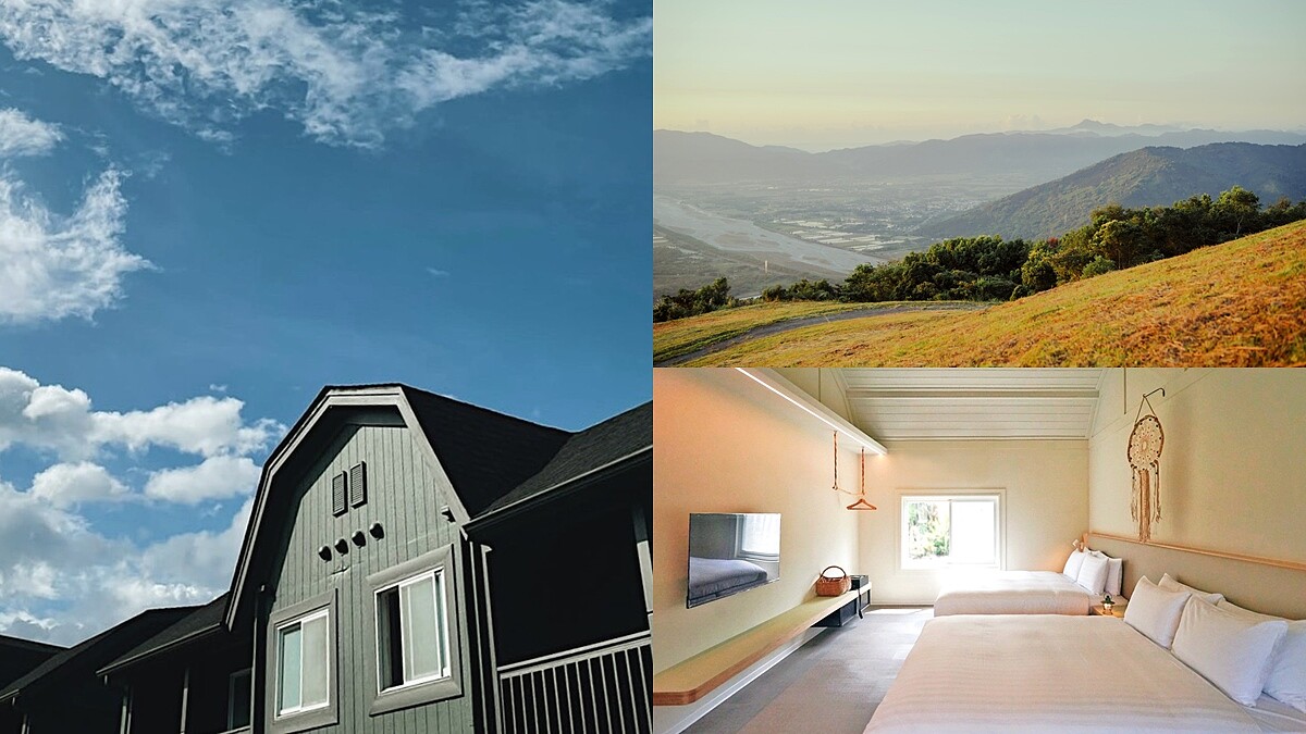 花蓮新旅宿「丘丘森旅」10月試營運！用壯闊山河療癒身心、星空草原下微醺，還有SPA及溫泉超紓壓