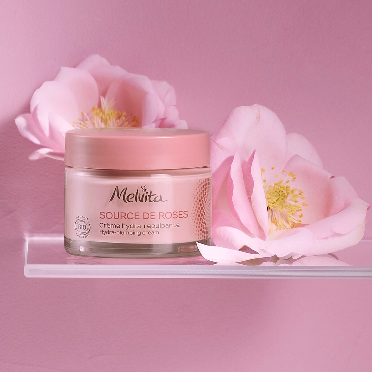 Melvita蜜葳特王者玫瑰凝水彈力霜50ml，NT1,580