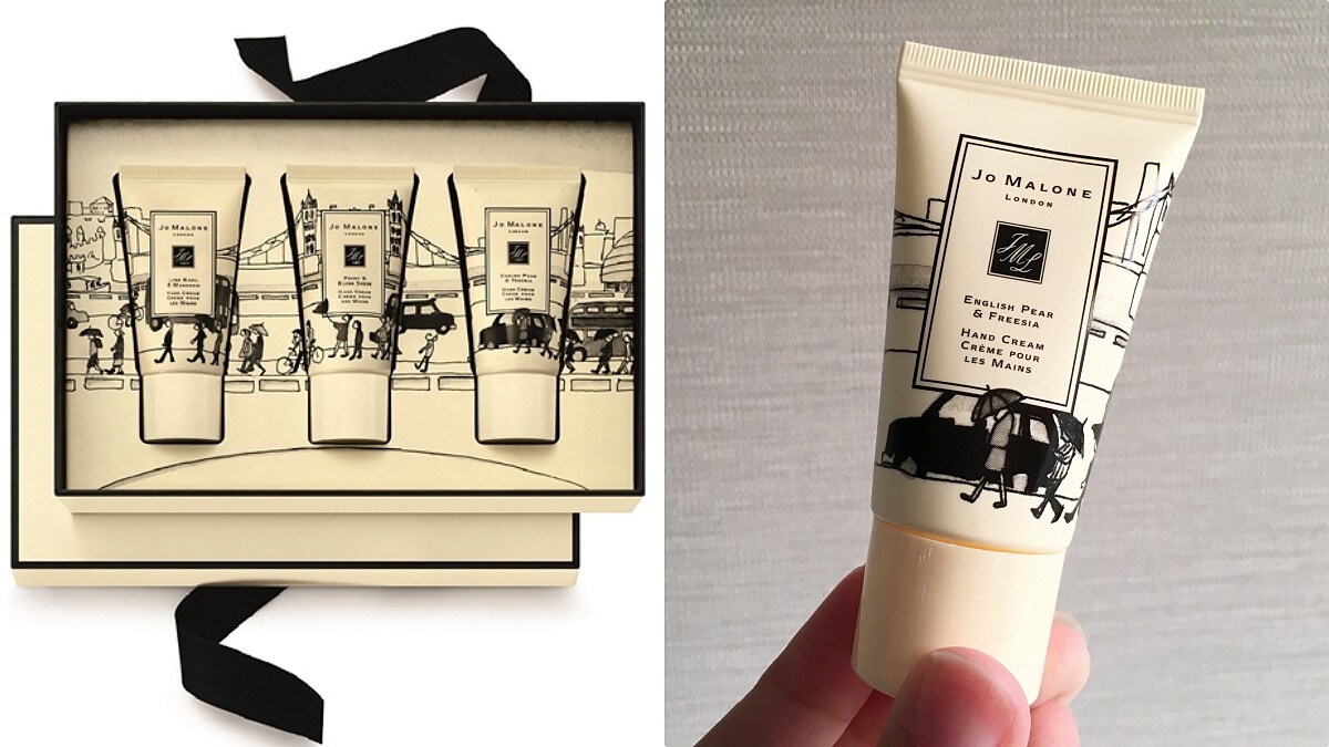 Jo Malone London 2017經典香氛護手霜組。