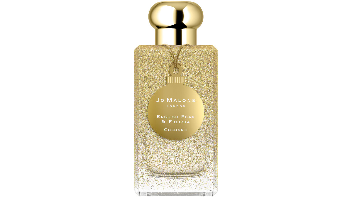 Jo Malone London英國梨與小蒼蘭古龍水2018聖誕霓彩狂歡限定版。