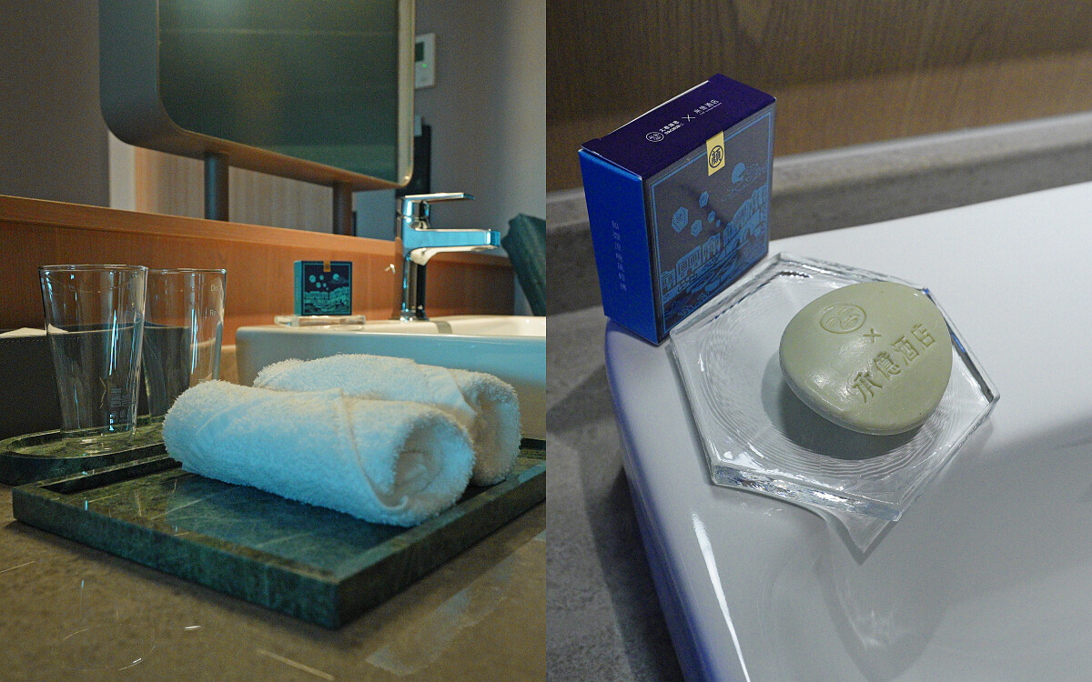 使用台灣在地品牌器皿、備品。