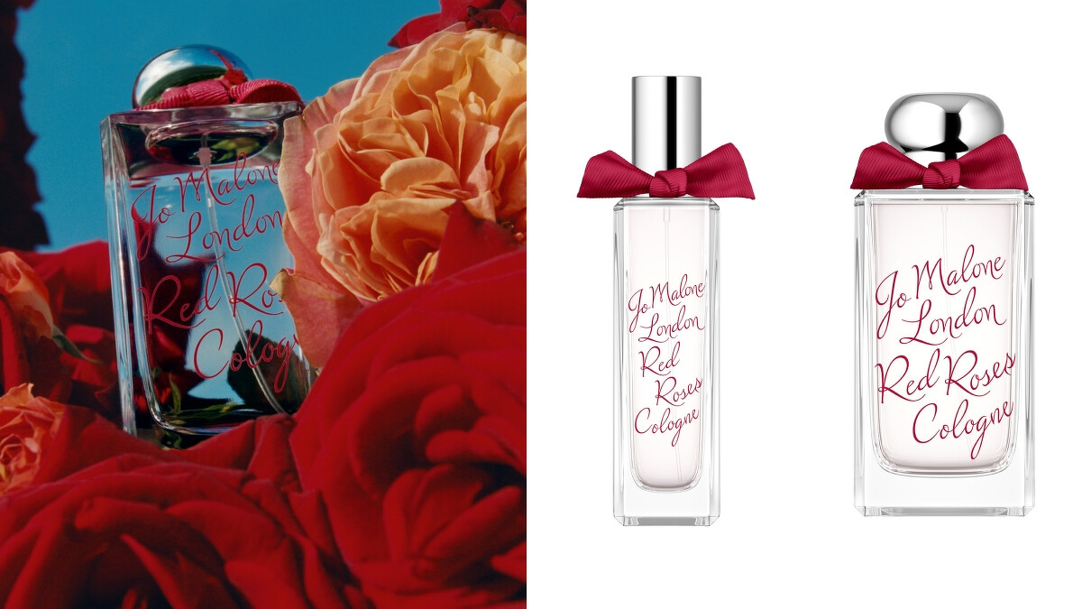 Jo Malone 2022玫瑰花語限量系列紅玫瑰限定版香水30ml，NT2,700、100ml，NT5,450