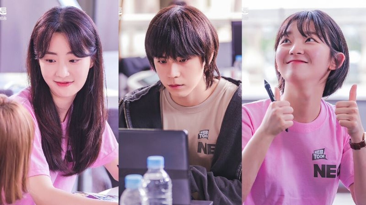 《今日的網漫》新人漫畫家演員: 全惠妍 金道勳 張星允